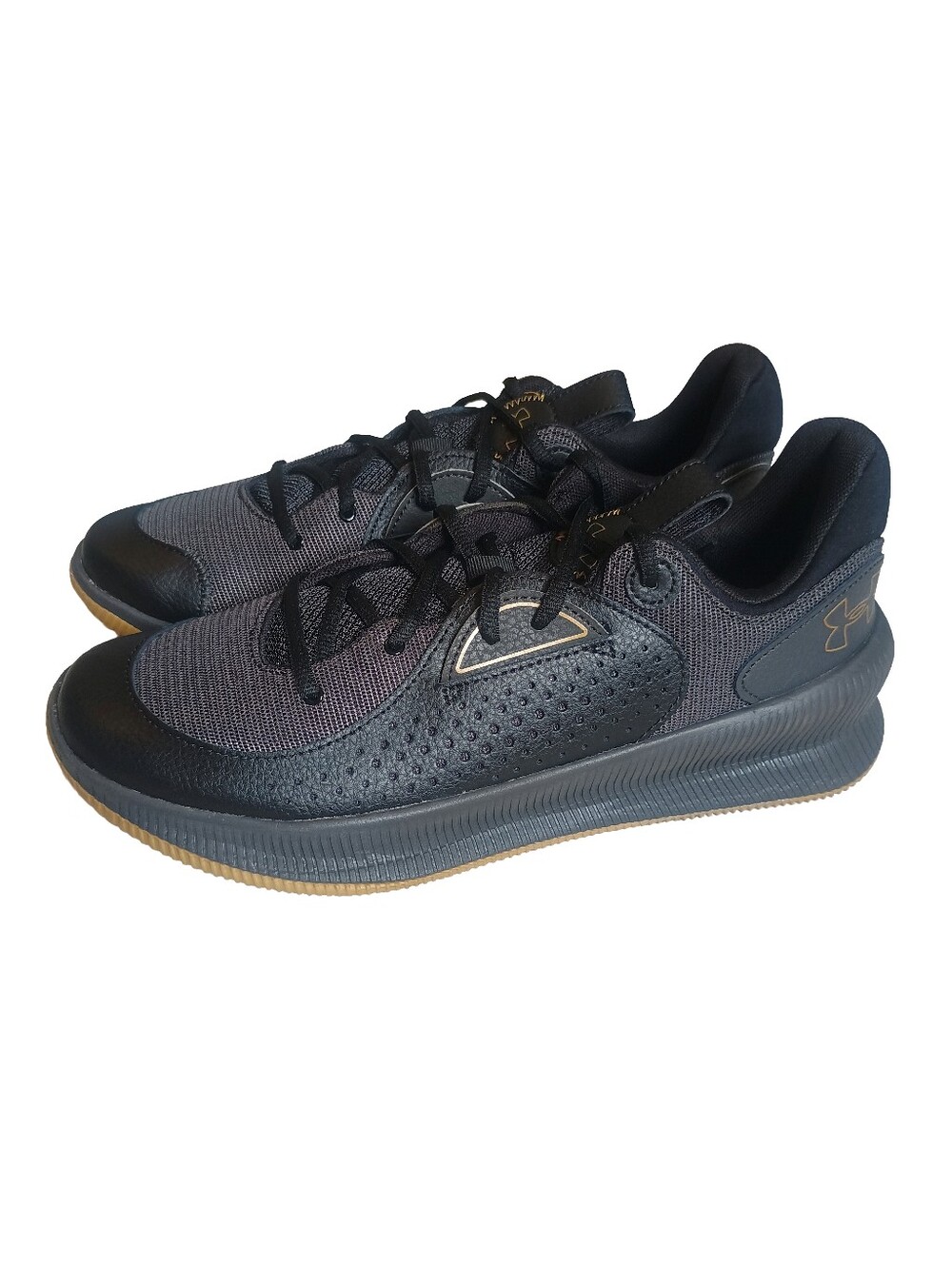 New Unisex Under Armour Twenty 47 Black Jet Grey Basketball Size:M12/13.5